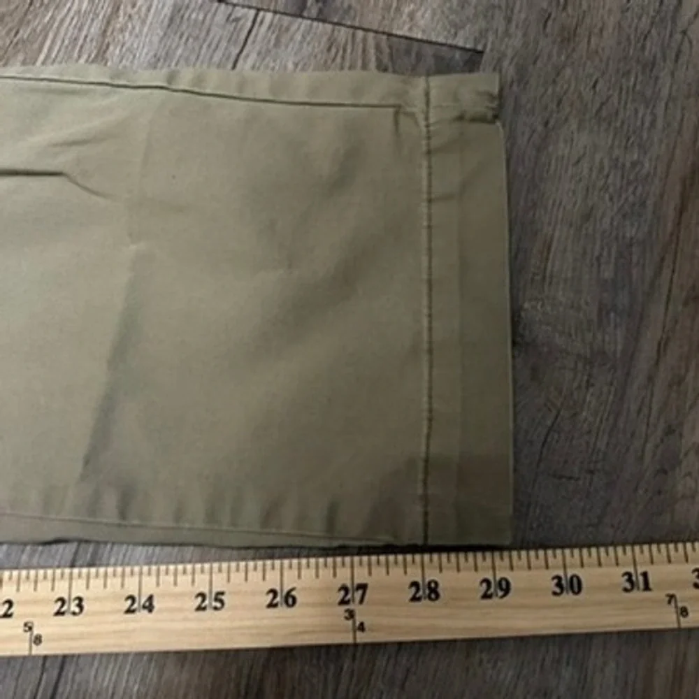 Banana Republic Aiden Chino Pants Mens 36x32 Khaki Tan Slim Fit Stretch Cotton